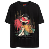 INTO THE DARKNESS T-Shirts DTG Small Black 