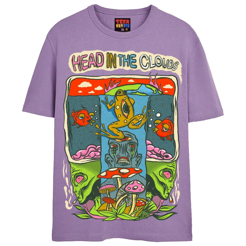 HEAD IN THE CLOUDS – Teen Hearts Clothing - STAY WEIRD