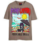 FAMILY VACATION T-Shirts DTG Small Tan 