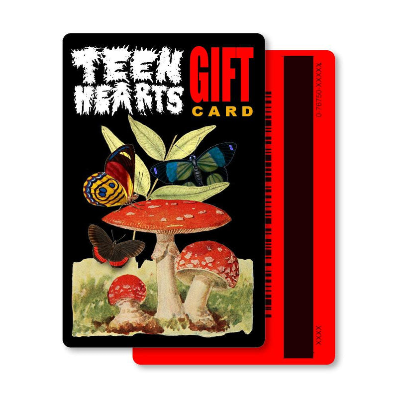 TEEN HEARTS GIFT CARD Gift Cards Teen Hearts Clothing - STAY WEIRD 
