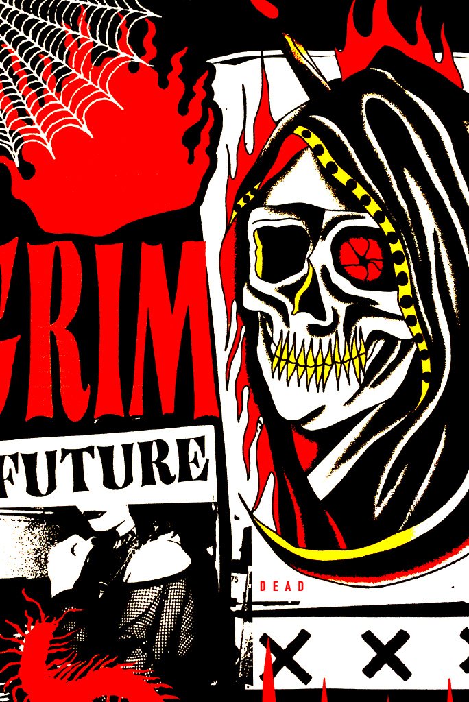 GRIM FUTURE T-Shirts DTG 