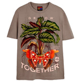 GROW TOGETHER T-Shirts DTG Small Tan 