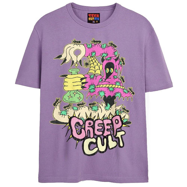 CREEP CULT T-Shirts DTG Small Lavender 