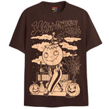 HALLOWEEN MAGIC T-Shirts DTG Small Brown 