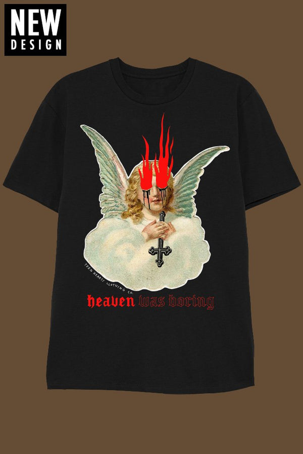 SEND ME TO HELL PLEASE T-Shirts DTG Small 