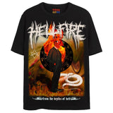 HELLFIRE T-Shirts DTG Small Black 