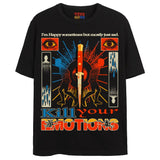 EMOTIONAL WRECK T-Shirts DTG Small Black 