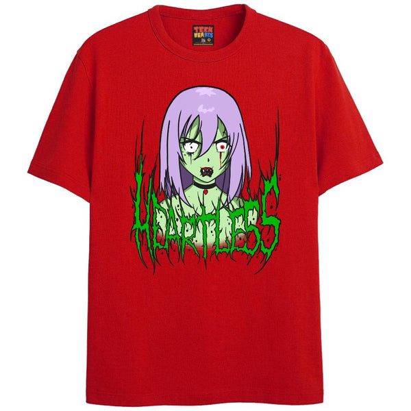 HEARTLESS T-Shirts DTG Small RED 