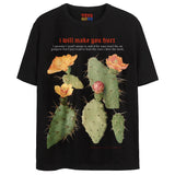 I WILL HURT YOU T-Shirts DTG Small Black 