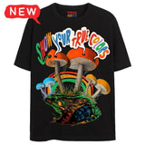 TRUE COLORS T-Shirts DTG Small BLACK 