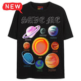 SOLAR SYSTEM T-Shirts DTG Small BLACK 