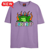 FROG OFF T-Shirts DTG Small LAVENDER 