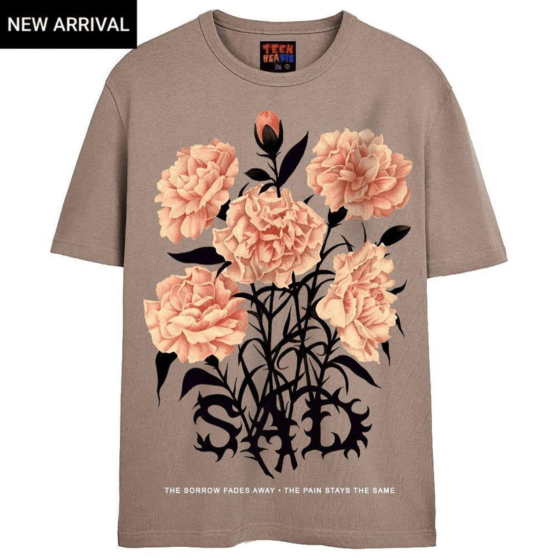 SAD T-Shirts DTG Small TAN 