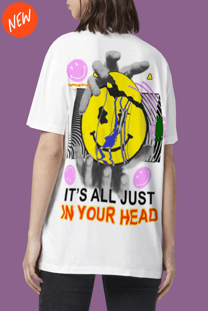 IN YOUR HEAD - unisex T-Shirts DTG