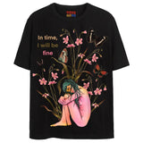 IN TIME T-Shirts DTG Small Black 
