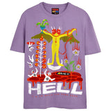 JOIN ME IN HELL T-Shirts DTG Small Lavender 
