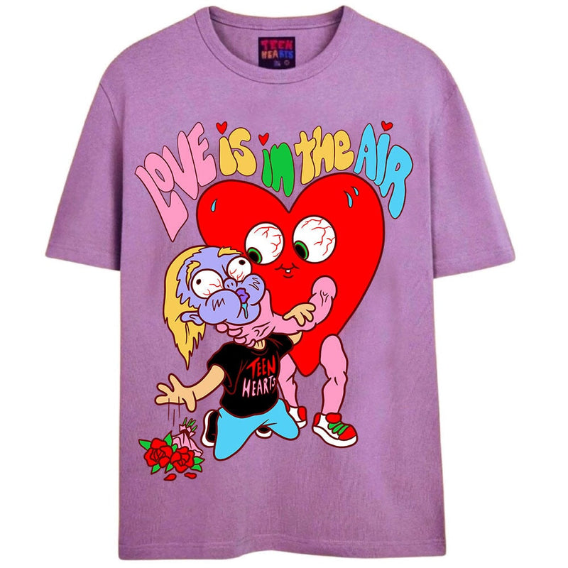 LOVE IN THE AIR T-Shirts DTG Small 