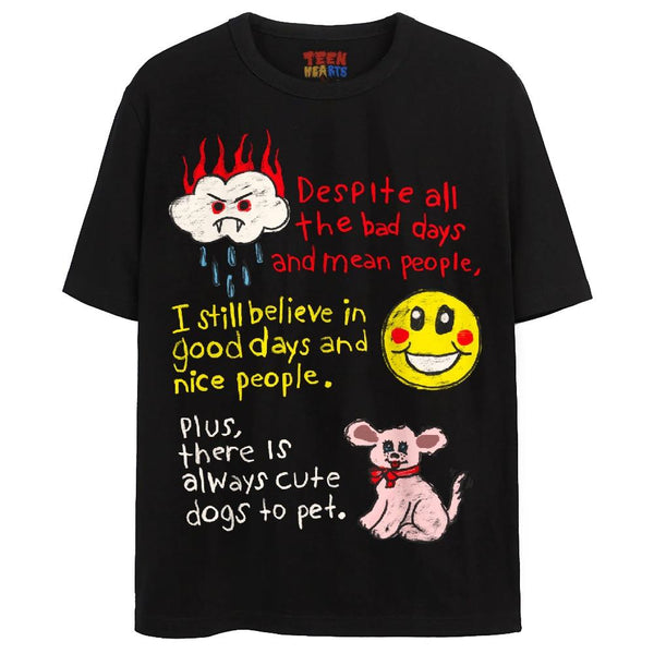 DOG PETTER T-Shirts DTG Small Black 