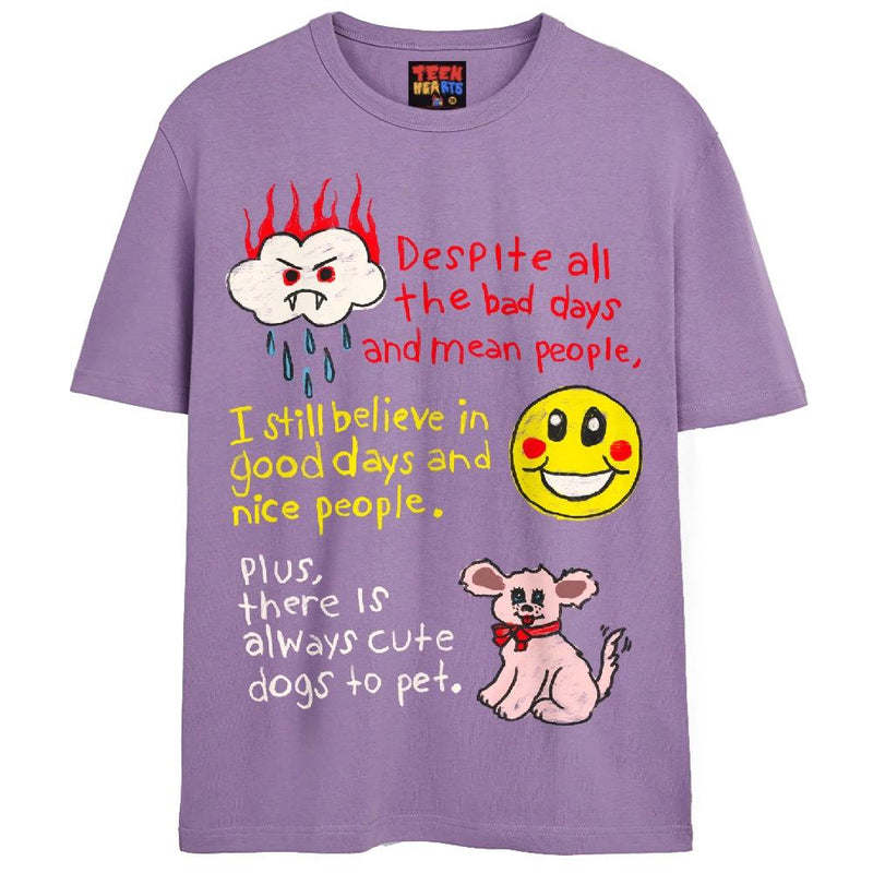 DOG PETTER T-Shirts DTG Small Lavender 