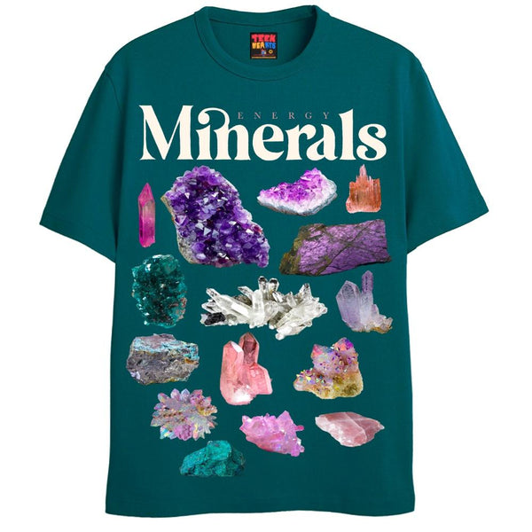 ENERGY MINERALS T-Shirts DTG Small Blue 