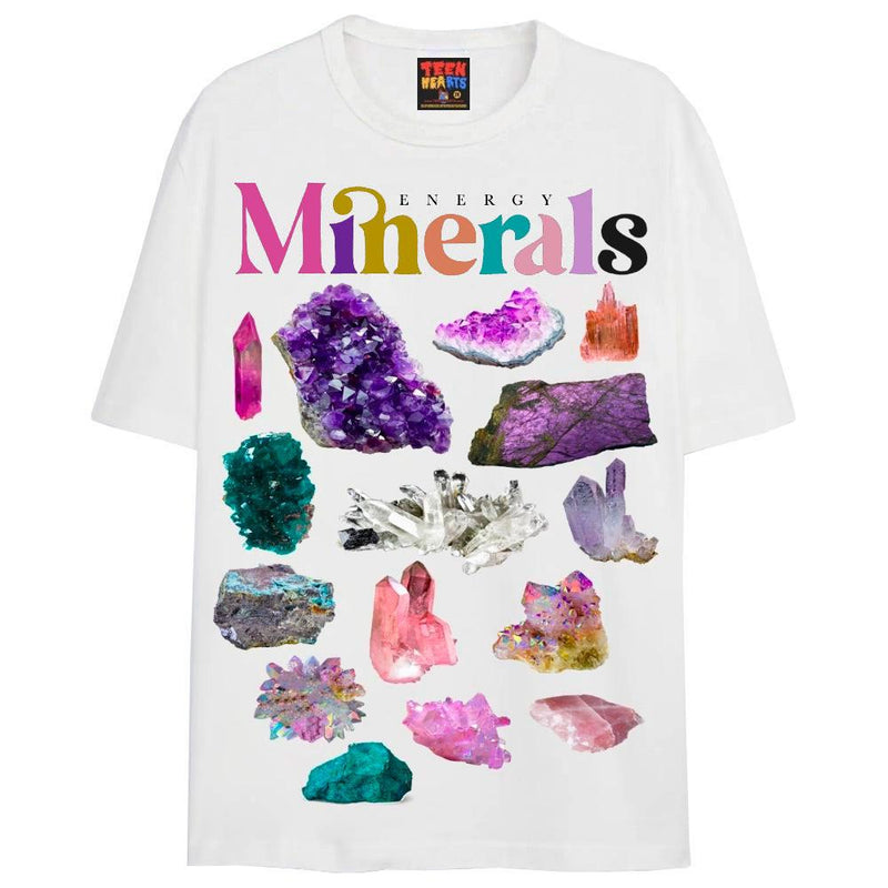 ENERGY MINERALS T-Shirts DTG Small White 