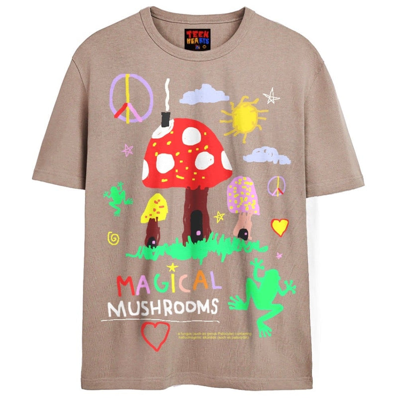 MUSHROOM LAND T-Shirts DTG 