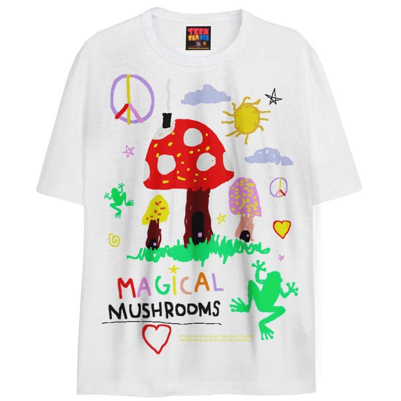 MUSHROOM LAND T-Shirts DTG 