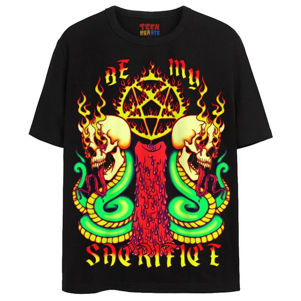 MY SACRIFICE T-Shirts DTG Small Black 