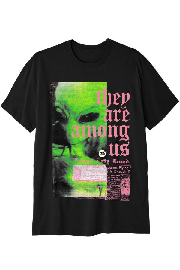 THEY ARE AMONG US T-Shirt DTG 