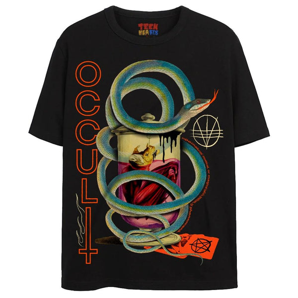 OCCULT T-Shirts DTG Small Black 
