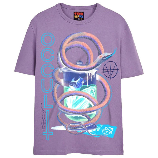 OCCULT T-Shirts DTG Small Lavender 