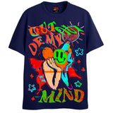 OUT OF MY MIND T-Shirts DTG Small Navy 