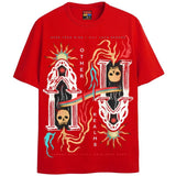 OTHER REALMS T-Shirts DTG Small Red 