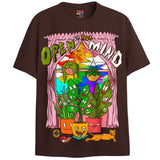 OPEN YOUR MIND T-Shirts DTG Small Brown 