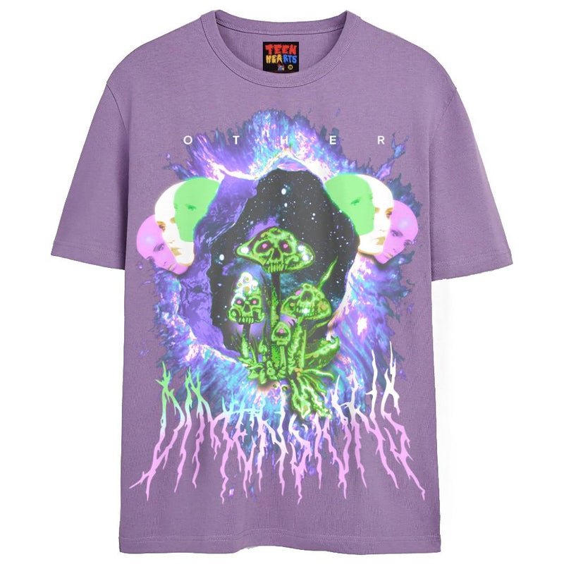 OTHER DIMENSIONS T-Shirts DTG Small Lavender 