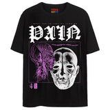 PAIN VEIN T-Shirts DTG Small Purple 