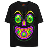 PENTAGRAM PUMPKIN T-Shirts DTG Small Black 