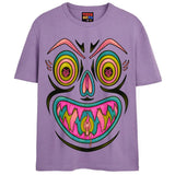 PENTAGRAM PUMPKIN T-Shirts DTG Small Lavender 