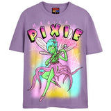 PIXIE FAIRY T-Shirts DTG Small Lavender 
