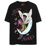 PIXIE PUNK T-Shirts DTG Small Black 