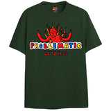 PROBLEMATIC T-Shirts DTG Small GREEN 