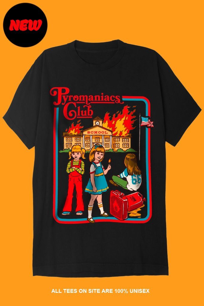 PYROMANIACS CLUB T-Shirts DTG 