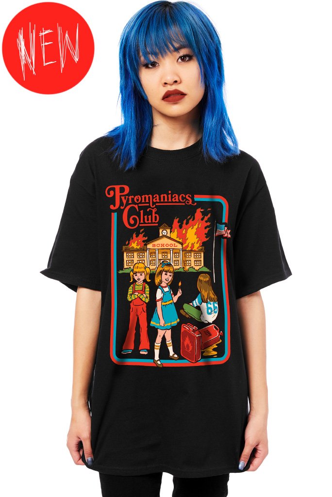 PYROMANIACS CLUB T-Shirts DTG 