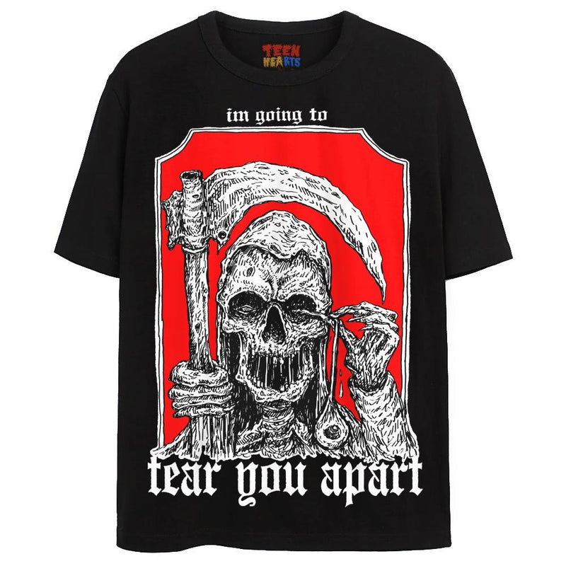 TEAR YOU APART T-Shirts DTG Small Black 