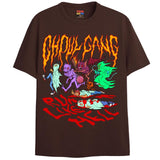 RUN LIKE HELL T-Shirts DTG Small Brown 