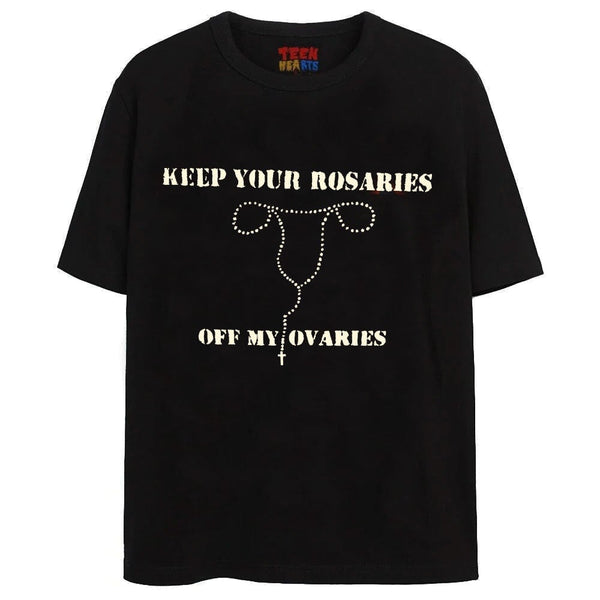 MY OVARIES T-Shirts DTG Small BLACK 
