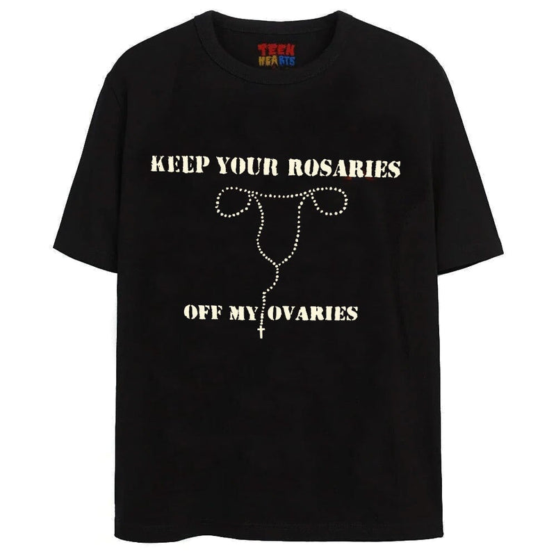 MY OVARIES T-Shirts DTG Small BLACK 