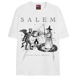 SALEM T-Shirts DTG Small White 