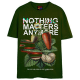NOTHING MATTERS T-Shirts DTG Small GREEN 