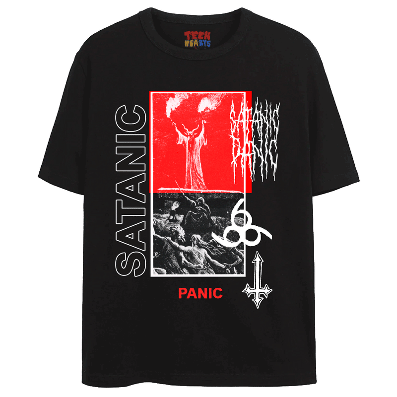 SATANIC PANIC T-Shirts DTG Small 